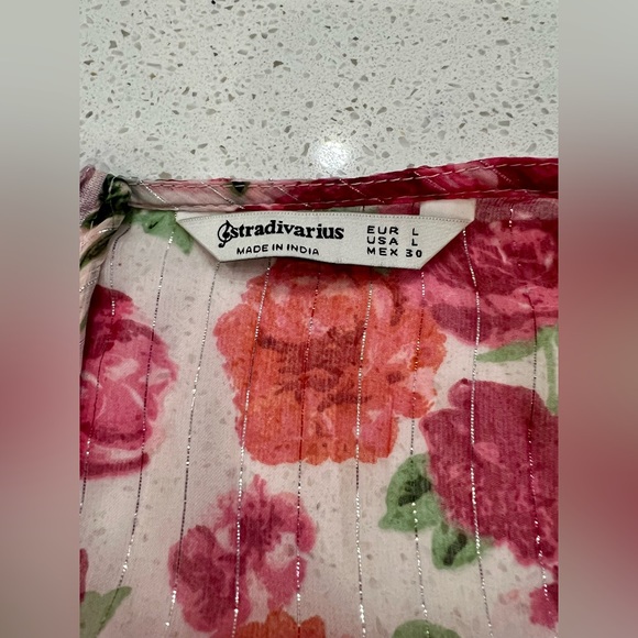 Pink/Red Rose Dress - Picture 5 of 5